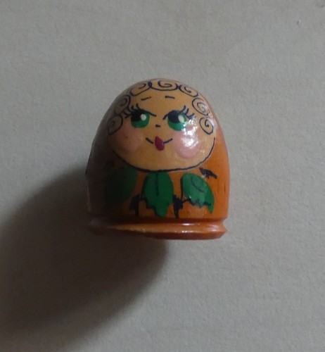 Dé coudre russe bois - ,
