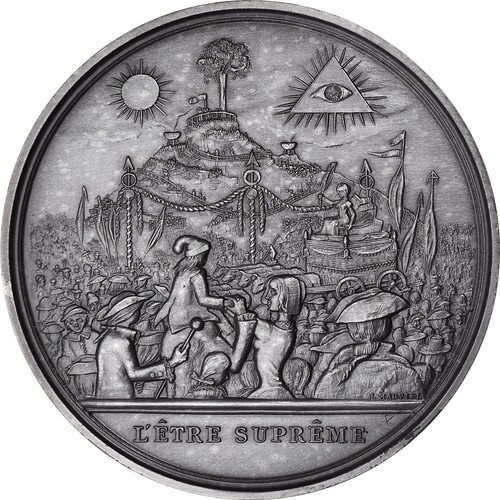 France médaille révolution - france,, médaille,