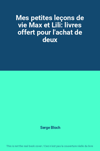 Mes petites leçons vie max - petites, de