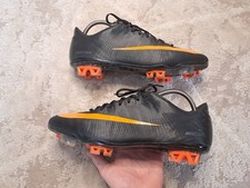 Nike Mercurial Vapor Superfly II 2 FG 396127-080 Soccer Cleats Boots Sz 9.5 US