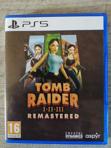 Jeu ps5 tomb raider - raider, i-ii-iii