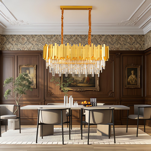Lustre moderne cristal pour - moderne,