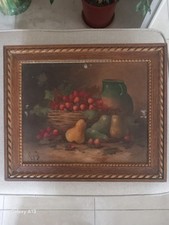 Huile Sur Toile Nature Morte