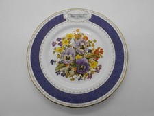 17 ) ASSIETTE BOUQUET DE