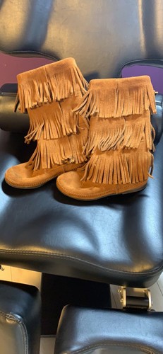 Bottes franges minetonka 37 - bottes,