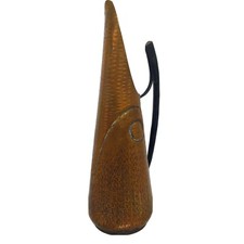 GRAND PICHET DINANDERIE EN CUIVRE ET FER FORGE ART DECO/NOUVEAU JUNGENDSTIL