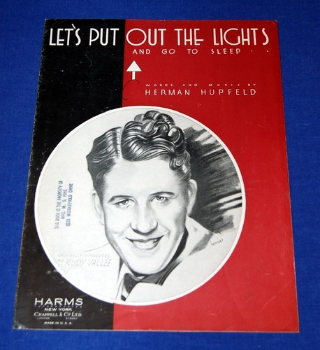 Let put out the lights - let's,