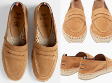 Paul Smith X Castaner Paul Artist Tan Suède 'Paul' Espadrilles Chaussures 41