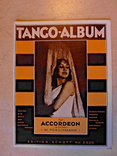 Partition tango pour - tango,