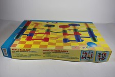 Circuit de billes vintage avec 8 billes 🎲🃏