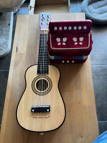 Lot guitare accordéon