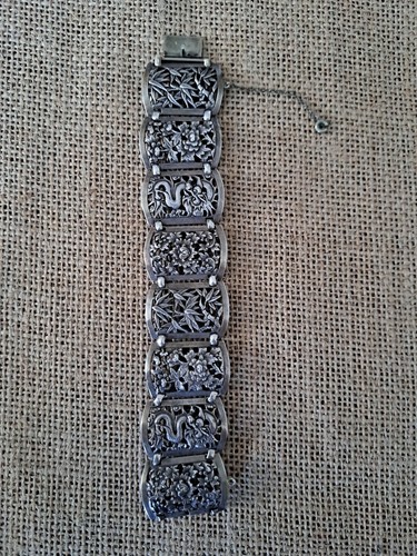 Bracelet argent massif - bracelet,