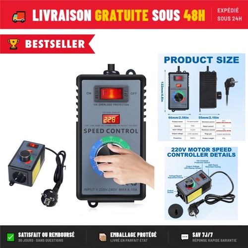 Variateur vitesse moteur - de,