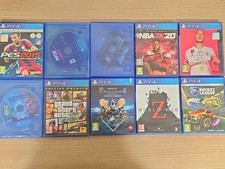 Lot 10 jeux PS4 originaux