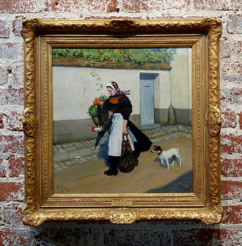 Jacques wely woman avec her - jacques,