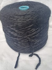 fil a tricoter Laine AVIA Noir