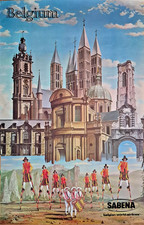 🟦 SABENA – Affiche