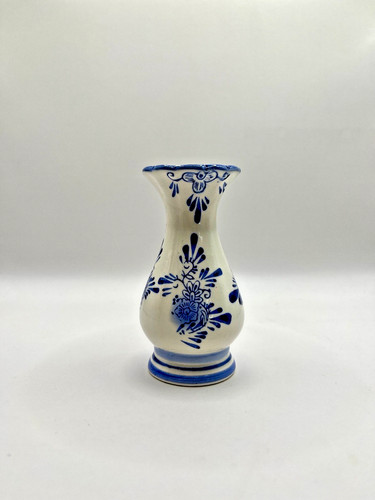 Vase delft bleu blanc - vase,