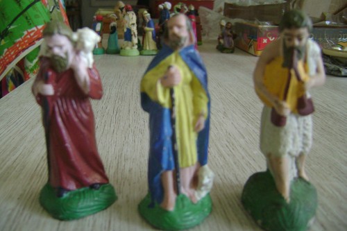 Santons plastique - santons, 8
