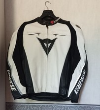 Blouson moto cuir Dainese mi-saison - Taille M - en excellent état