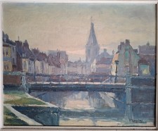 Huile sur toile signée