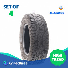 Set of (4) Used 265/65R17 Yokohama Geolandar A/T G015 110T - 8.5-10/32