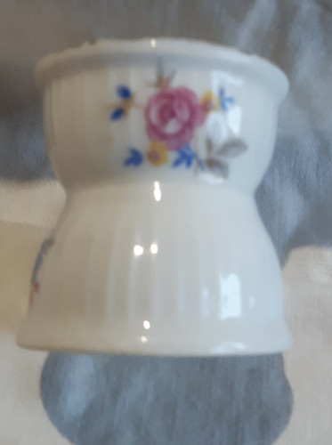 Coquetier diabolo porcelaine - diabolo,