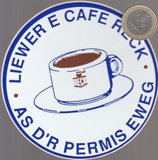 Autocollant. C13 café. LIEWER