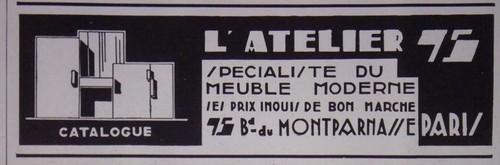 Publicité atelier 75 - l'atelier,