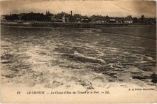 Old postcard Le Crotoy La Chasse d'Eau des Ecluses et le Port (1292245)