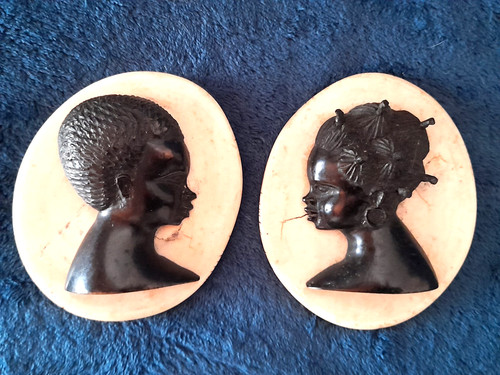 Sculpture ébène ancienne - ébène,