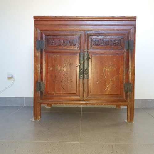 Petit meuble chinois bois - , en