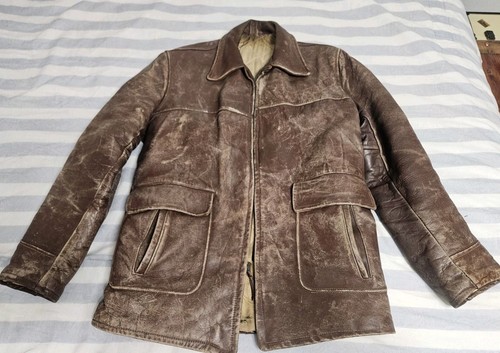 Vintage brown leather - vintage,