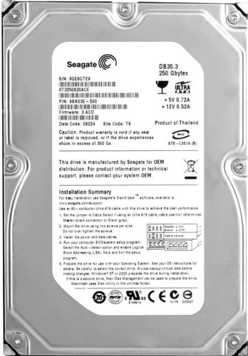 Disque seagate db35 - seagate, db35.3