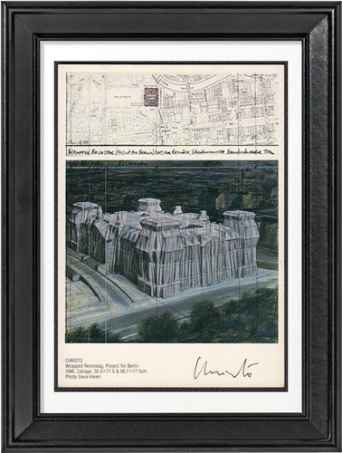 Christo artistes autographe - christo, +