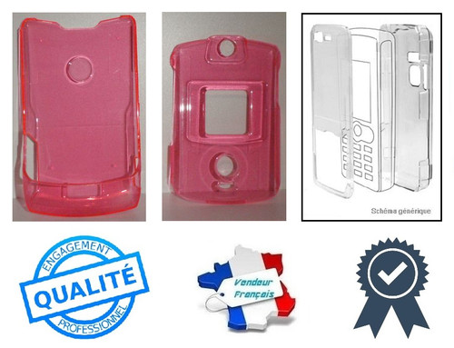 Coque cristal rose - coque,