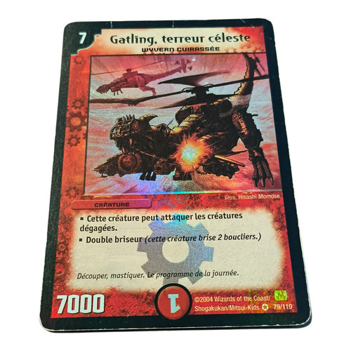 Sympa carte gatling terreur - sympa, 7
