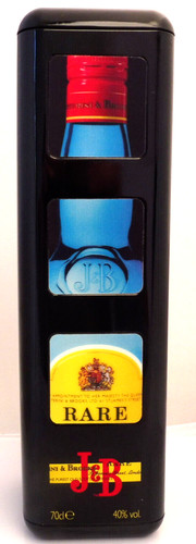 Boîte metal whisky j - boîte,