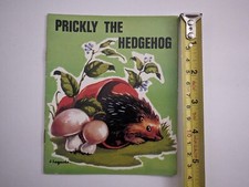 Vintage Booklet Little Book Prickly The Hedgehog Illustrated Editions Hemma