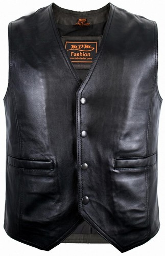 Gilet homme cuir agneau nappa - homme,