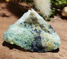Azurite malachite brute
