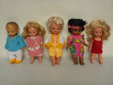 5x Vieux Poupée Gonflable