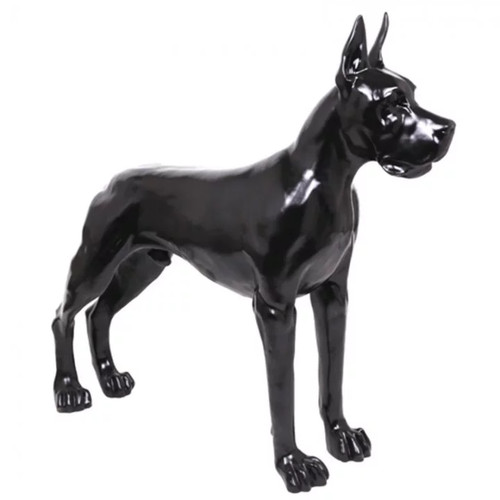 Statue dogue allemand - , en