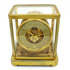 Vintage Jaeger LeCoultre Atmos Perpetual Motion Clock 15 Jewels Brass #WB2661