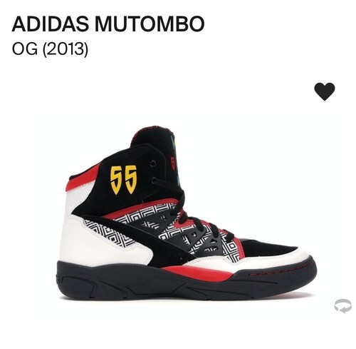 Adidas mutombo 9us new with - adidas,