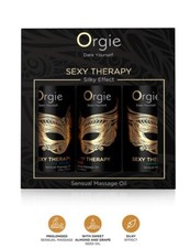Coffret 3 huiles de massage sensuel Sexy Therapy - Orgie
