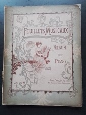 PARTITION ANCIENNE PIANO