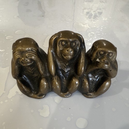 Statuette bronze singes de - statuette, 3