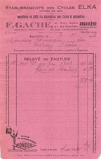 1932  ETAB DES CYCLES ELKA F