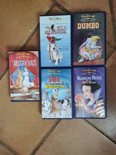 Cassettes vhs disney - vhs, «grand